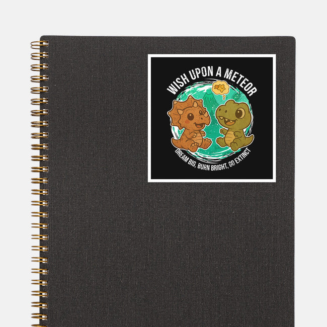Wishing Upon A Meteor-None-Glossy-Sticker-Lorets