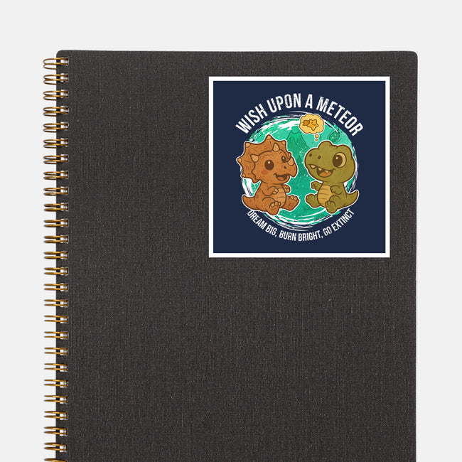 Wishing Upon A Meteor-None-Glossy-Sticker-Lorets