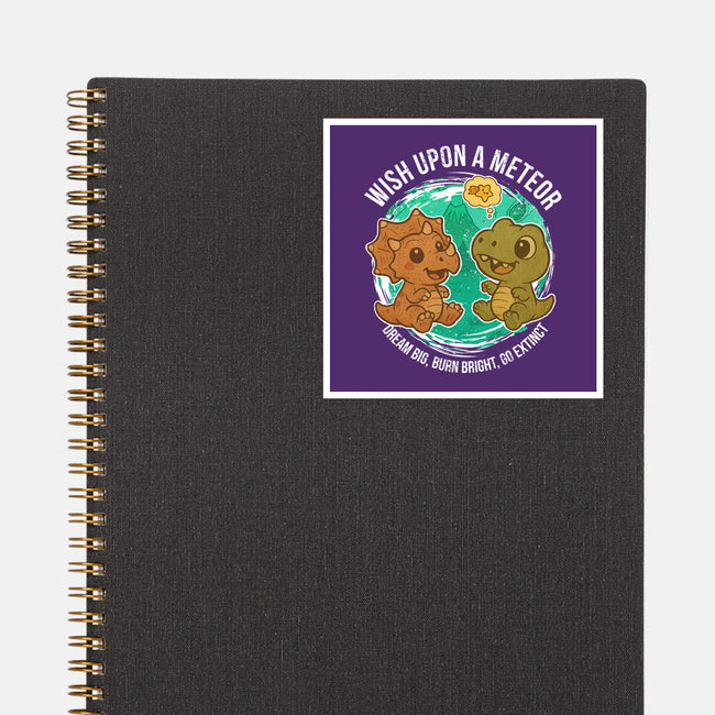 Wishing Upon A Meteor-None-Glossy-Sticker-Lorets