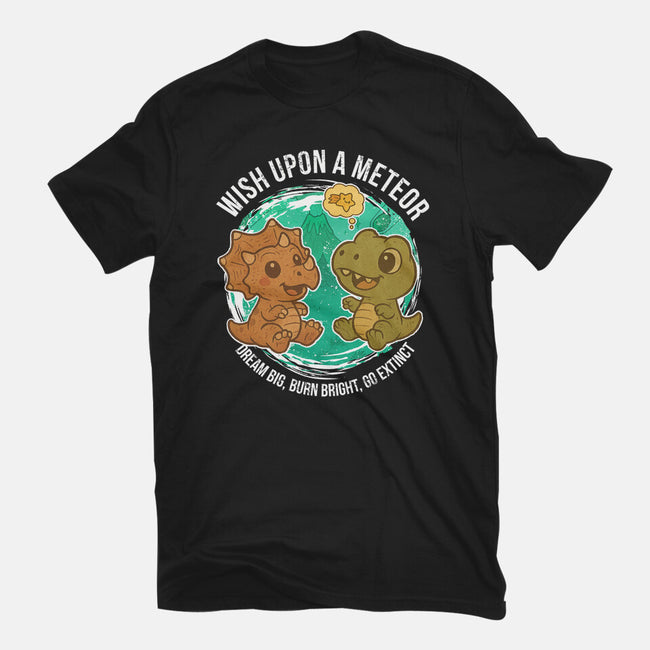 Wishing Upon A Meteor-Womens-Fitted-Tee-Lorets