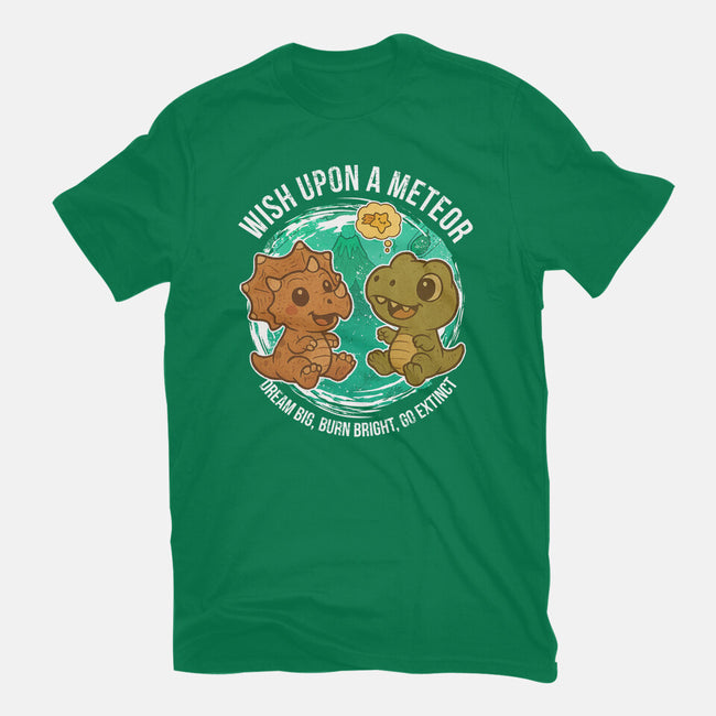 Wishing Upon A Meteor-Womens-Fitted-Tee-Lorets