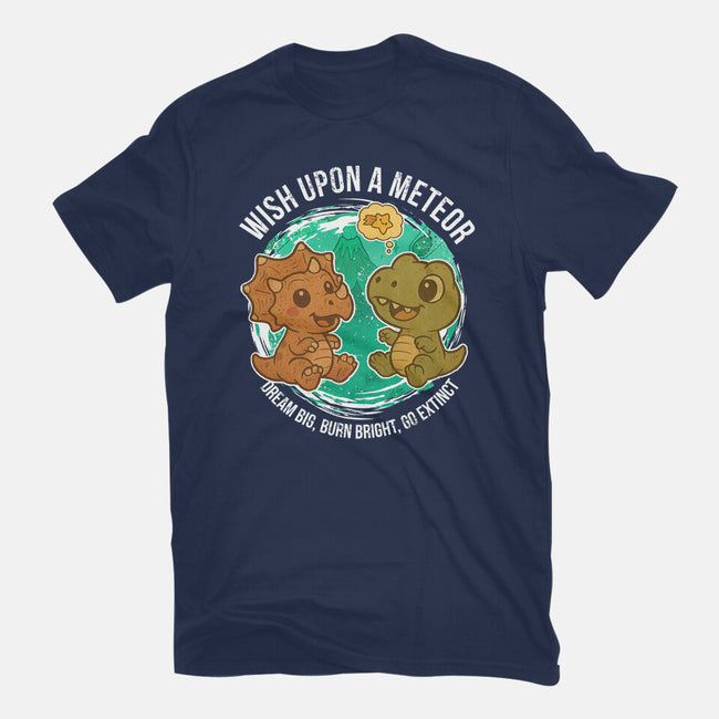 Wishing Upon A Meteor-Womens-Fitted-Tee-Lorets
