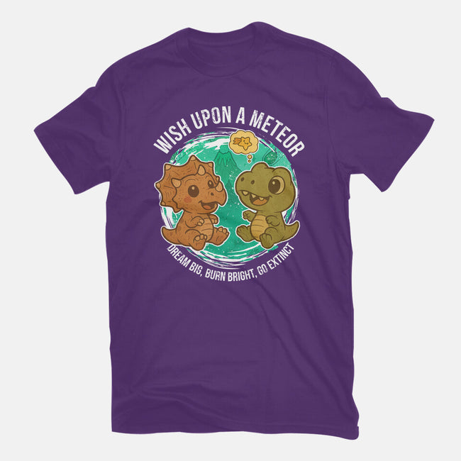 Wishing Upon A Meteor-Womens-Fitted-Tee-Lorets