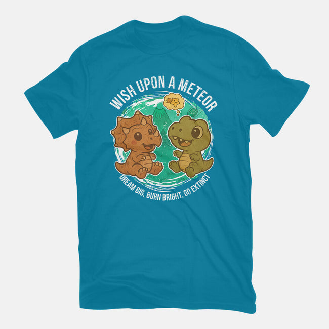 Wishing Upon A Meteor-Womens-Fitted-Tee-Lorets