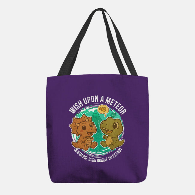 Wishing Upon A Meteor-None-Basic Tote-Bag-Lorets
