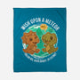 Wishing Upon A Meteor-None-Fleece-Blanket-Lorets