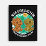 Wishing Upon A Meteor-None-Stretched-Canvas-Lorets