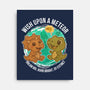 Wishing Upon A Meteor-None-Stretched-Canvas-Lorets