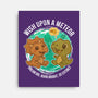 Wishing Upon A Meteor-None-Stretched-Canvas-Lorets