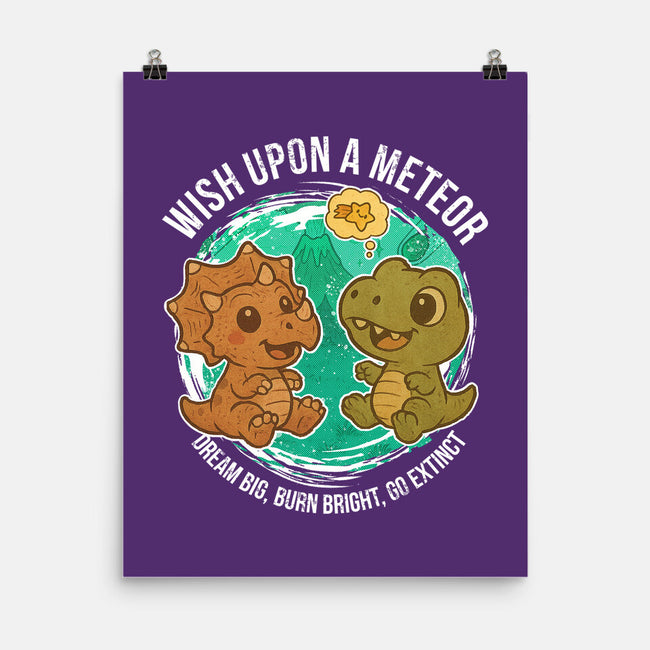 Wishing Upon A Meteor-None-Matte-Poster-Lorets