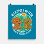 Wishing Upon A Meteor-None-Matte-Poster-Lorets