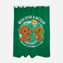 Wishing Upon A Meteor-None-Polyester-Shower Curtain-Lorets