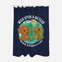 Wishing Upon A Meteor-None-Polyester-Shower Curtain-Lorets