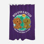 Wishing Upon A Meteor-None-Polyester-Shower Curtain-Lorets