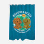 Wishing Upon A Meteor-None-Polyester-Shower Curtain-Lorets
