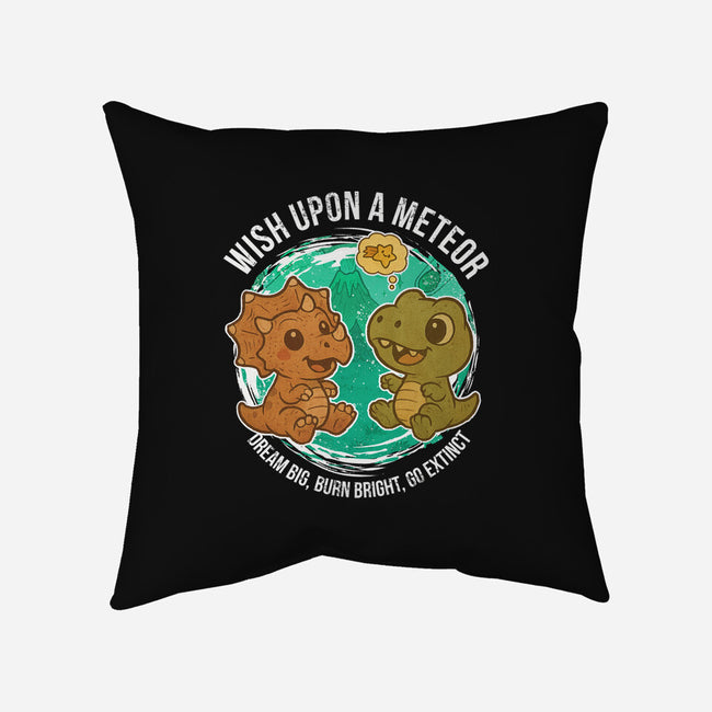 Wishing Upon A Meteor-None-Removable Cover w Insert-Throw Pillow-Lorets
