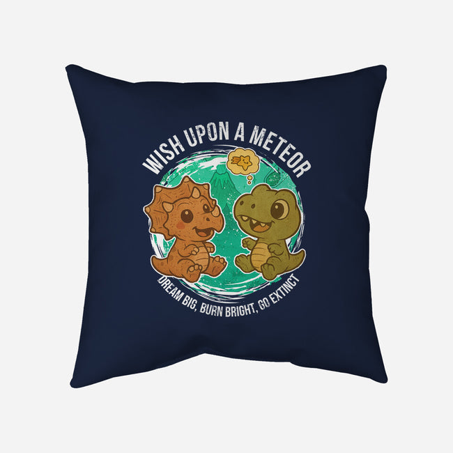 Wishing Upon A Meteor-None-Removable Cover w Insert-Throw Pillow-Lorets