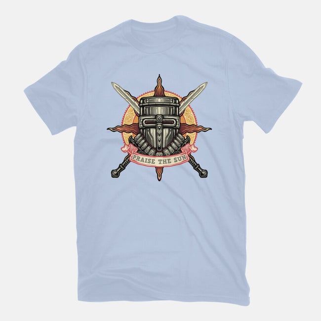 Mark Of The Sunborn-Womens-Fitted-Tee-glitchygorilla