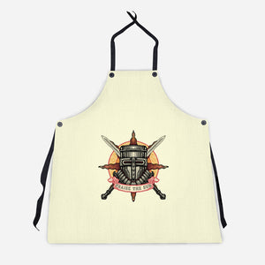 Mark Of The Sunborn-Unisex-Kitchen-Apron-glitchygorilla