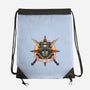 Mark Of The Sunborn-None-Drawstring-Bag-glitchygorilla