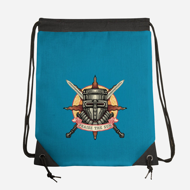 Mark Of The Sunborn-None-Drawstring-Bag-glitchygorilla