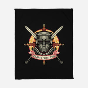 Mark Of The Sunborn-None-Fleece-Blanket-glitchygorilla