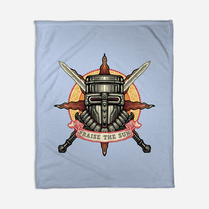 Mark Of The Sunborn-None-Fleece-Blanket-glitchygorilla