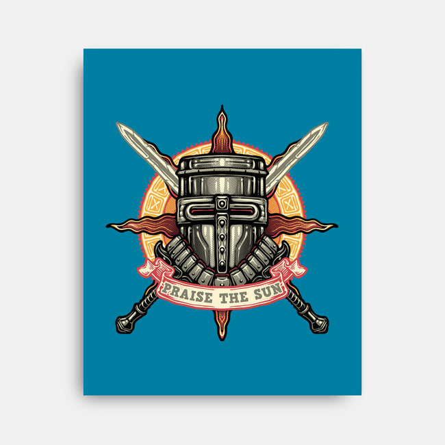 Mark Of The Sunborn-None-Stretched-Canvas-glitchygorilla