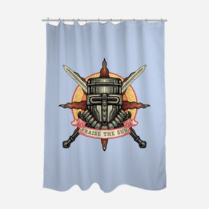 Mark Of The Sunborn-None-Polyester-Shower Curtain-glitchygorilla