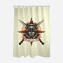 Mark Of The Sunborn-None-Polyester-Shower Curtain-glitchygorilla