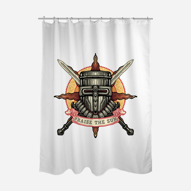 Mark Of The Sunborn-None-Polyester-Shower Curtain-glitchygorilla