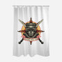 Mark Of The Sunborn-None-Polyester-Shower Curtain-glitchygorilla