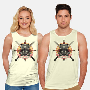 Mark Of The Sunborn-Unisex-Basic-Tank-glitchygorilla