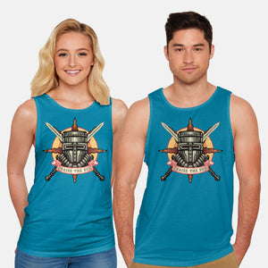 Mark Of The Sunborn-Unisex-Basic-Tank-glitchygorilla