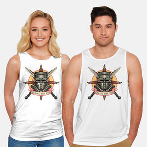 Mark Of The Sunborn-Unisex-Basic-Tank-glitchygorilla