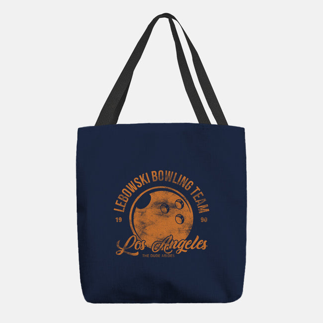 Lebowski Bowling Team-None-Basic Tote-Bag-fanfreak1