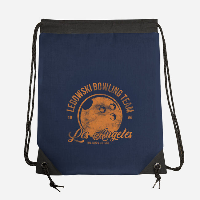 Lebowski Bowling Team-None-Drawstring-Bag-fanfreak1