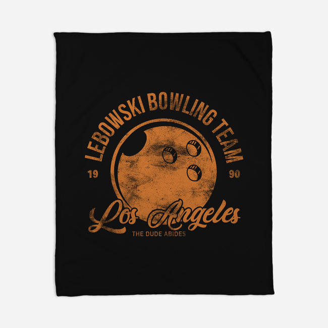 Lebowski Bowling Team-None-Fleece-Blanket-fanfreak1