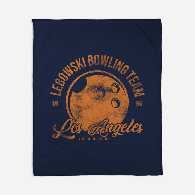 Lebowski Bowling Team-None-Fleece-Blanket-fanfreak1