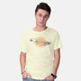 First Contact-Mens-Basic-Tee-glitchygorilla