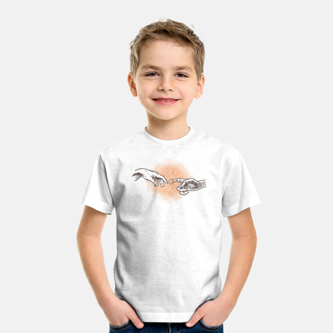 First Contact-Youth-Basic-Tee-glitchygorilla