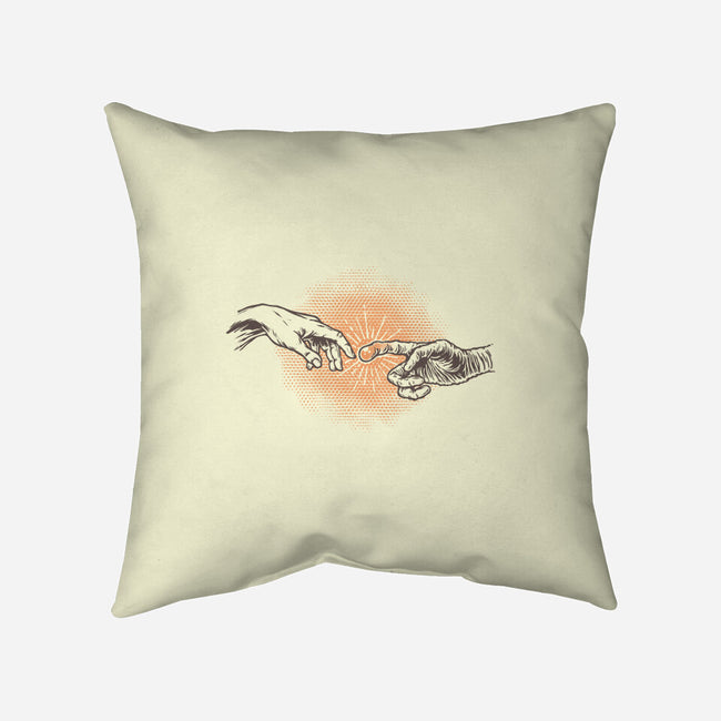 First Contact-None-Removable Cover w Insert-Throw Pillow-glitchygorilla