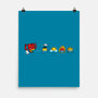 Pac-Tastic Four-None-Matte-Poster-krisren28