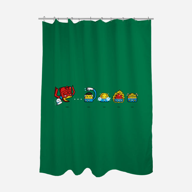 Pac-Tastic Four-None-Polyester-Shower Curtain-krisren28