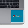 Pac-Tastic Four-None-Glossy-Sticker-krisren28