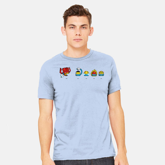 Pac-Tastic Four-Mens-Heavyweight-Tee-krisren28