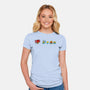 Pac-Tastic Four-Womens-Fitted-Tee-krisren28