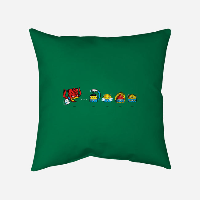 Pac-Tastic Four-None-Removable Cover w Insert-Throw Pillow-krisren28
