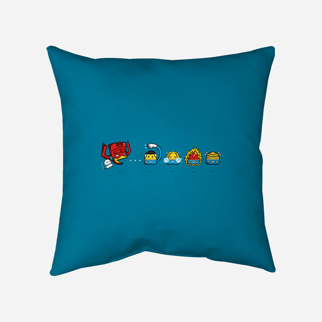 Pac-Tastic Four-None-Removable Cover w Insert-Throw Pillow-krisren28