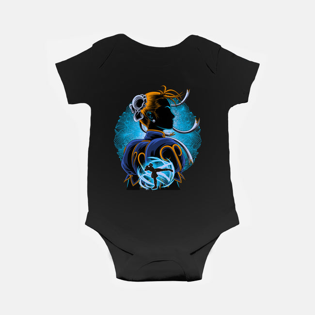 Undercover Fighter-Baby-Basic-Onesie-rmatix